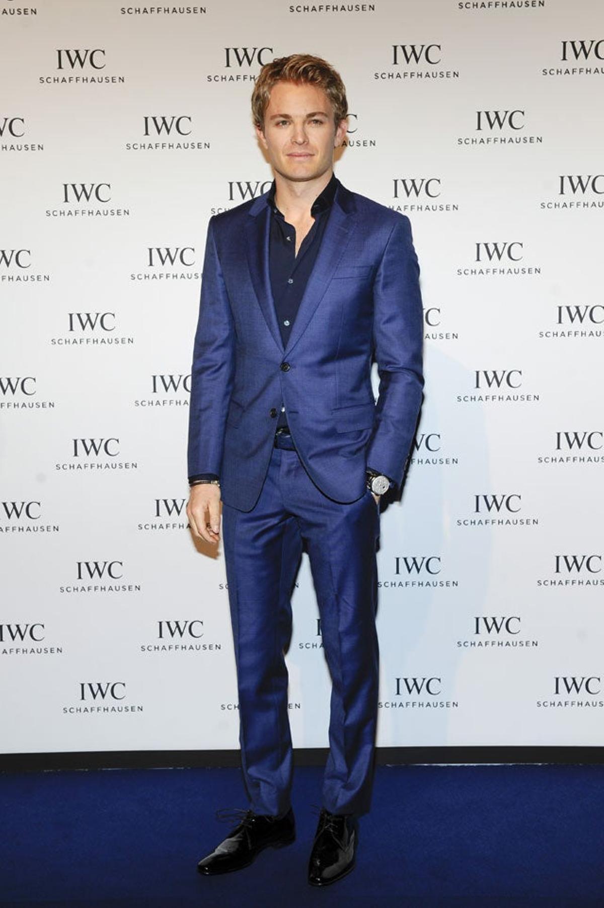Nico Rosberg en la fiesta de IWC organizada en Ginebra