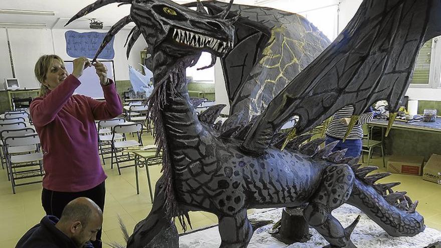 Un dragón de San Jorge que celebra sus 20 años