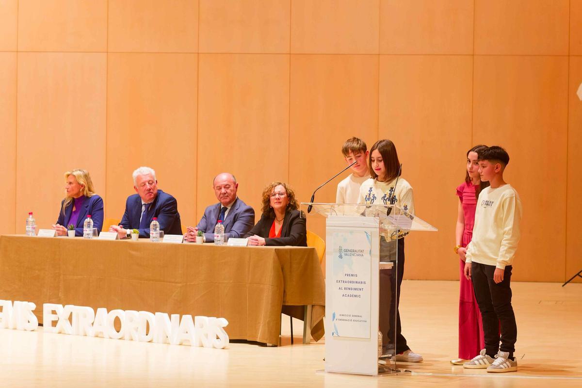 Acto de entrega de los premios extraordinarios al rendimiento académico en Castellón