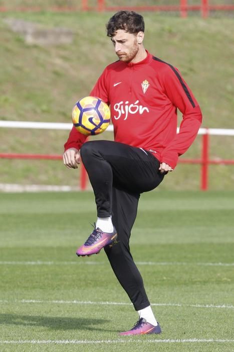 Entrenamiento del Sporting