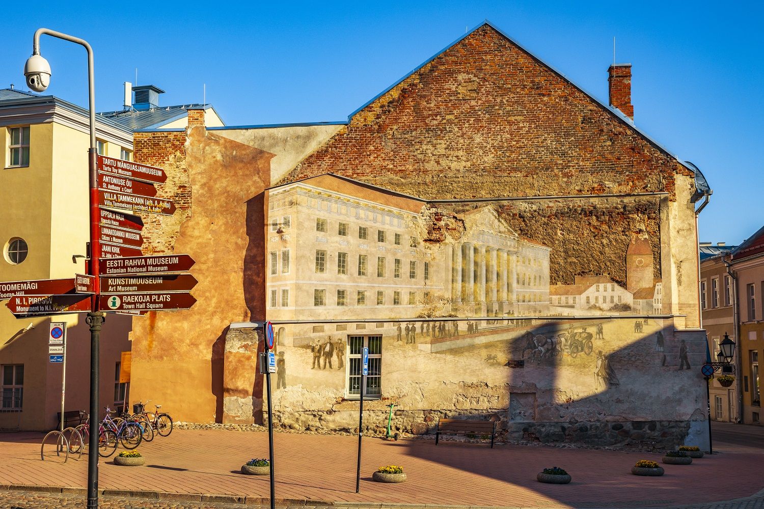 Mural en la Von Bock House.
