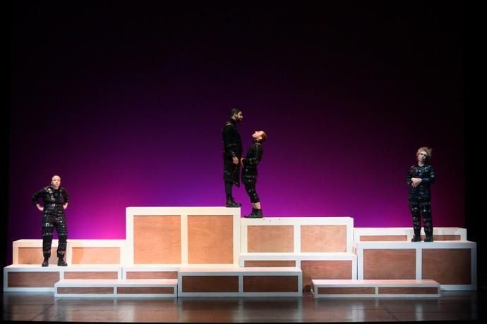 Presentación del montaje ?El crimen de la calle Fuencarral' con el director del montaje, Mario Vega, y los actores protagonistas Marta Viera, Ruth Sánchez, Efraín Martín y Abraham Santacruz.  | 04/10/2019 | Fotógrafo: Tony Hernández