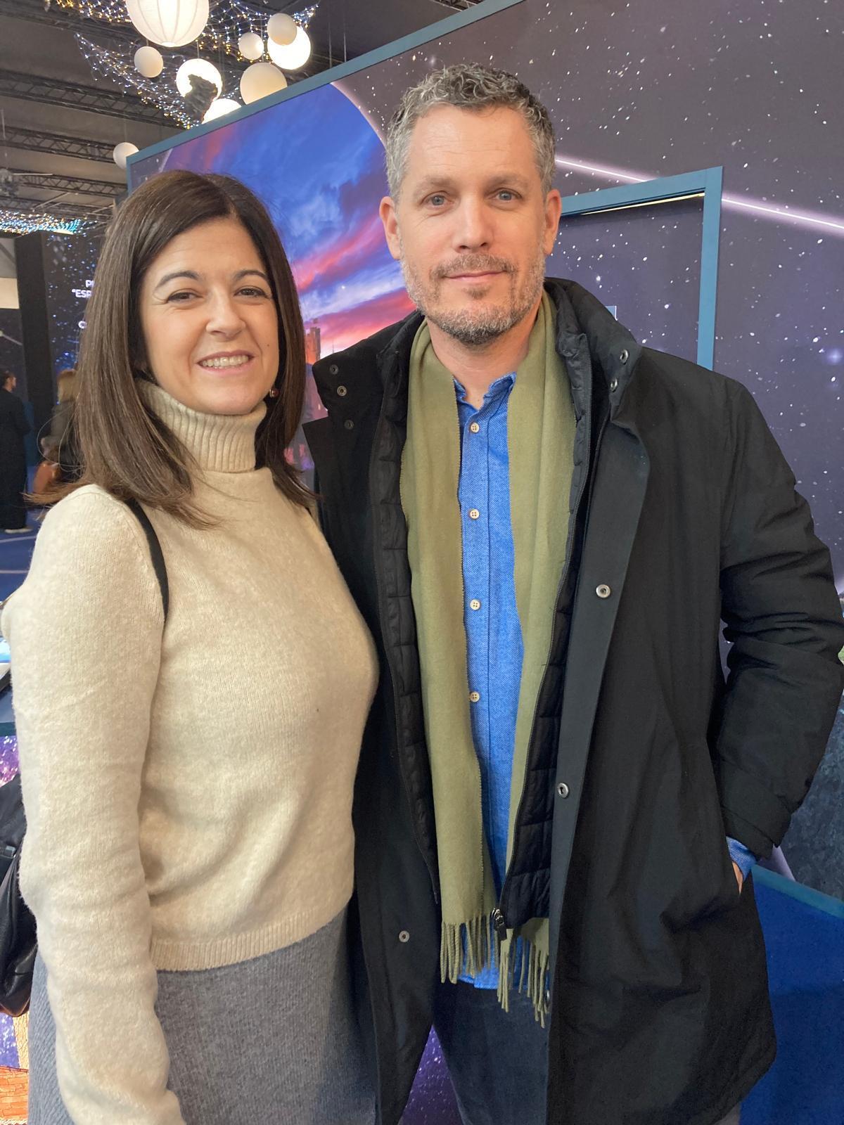 Myriam Crespo y David Contreras, creadores deun blog.