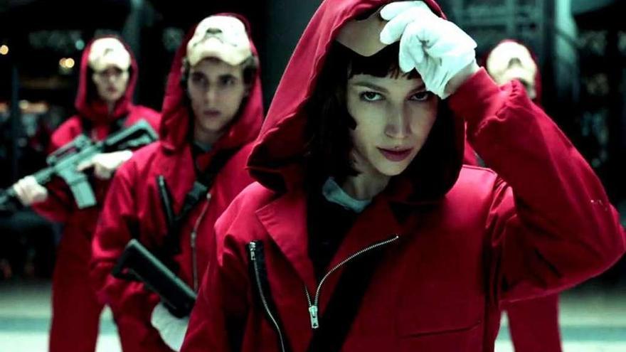 Fotograma de la serie &#039;La casa de papel&#039;.