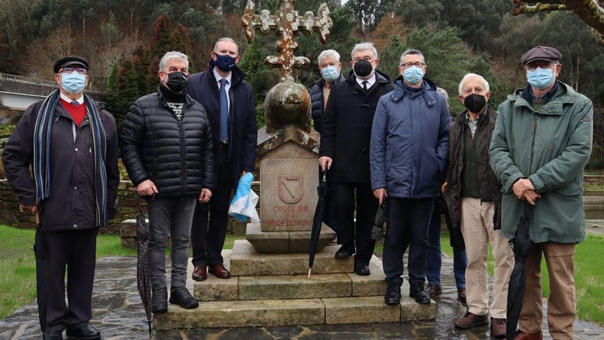 Miño conmemora los 40 años del monumento de Ponte do Porco