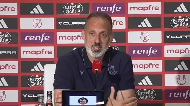 Matarazzo: "Sólo esperamos devolverle a la afición todo su apoyo llevando la Copa a casa"