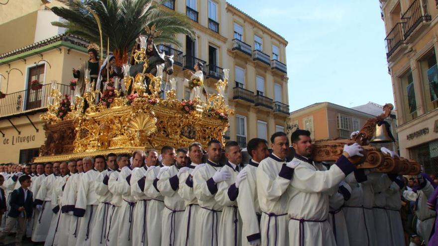 Altas temperaturas en el comienzo de la Semana Santa de Málaga