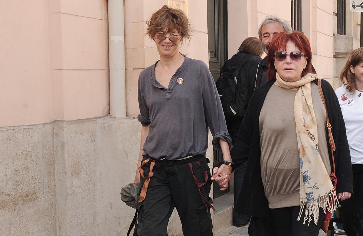 Jane Birkin: con pantalones cargo