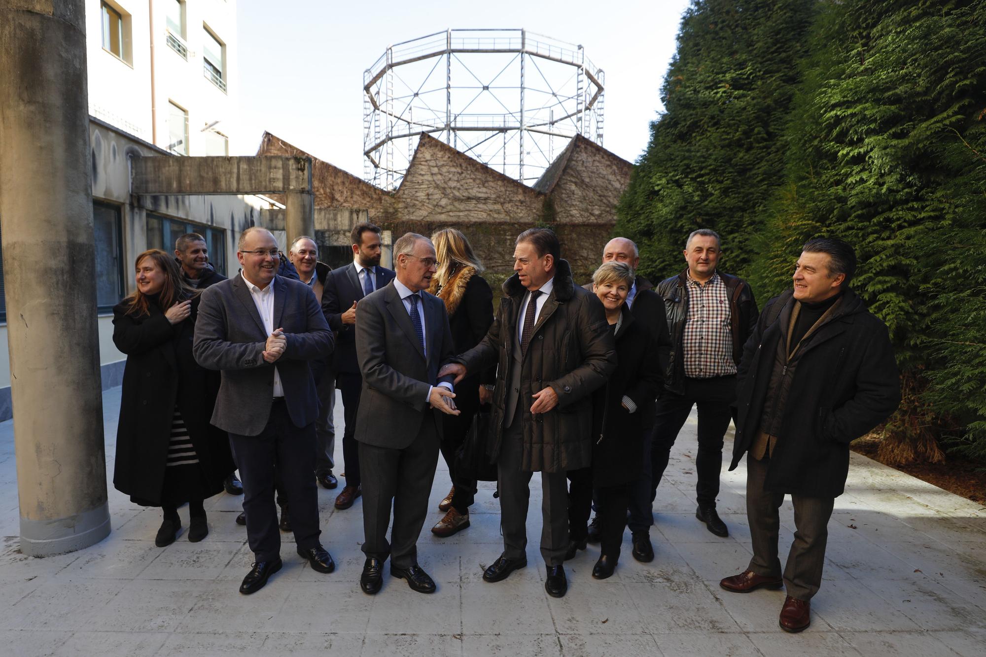 EN IMÁGENES: Miguel Tellado, el vicesecretario general del Partido Popular, de visita en Oviedo