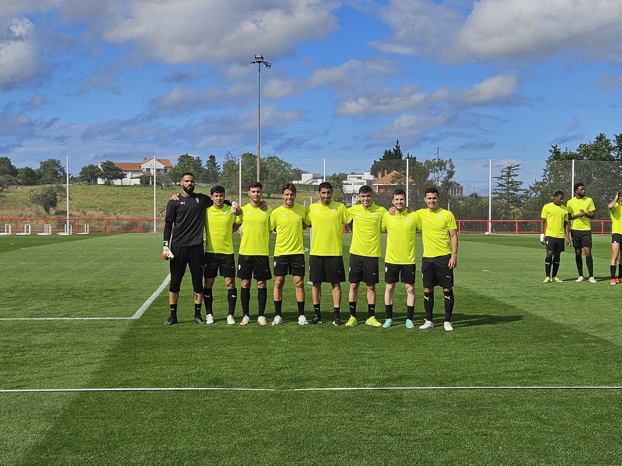 Entrenamiento con Rubén Albés