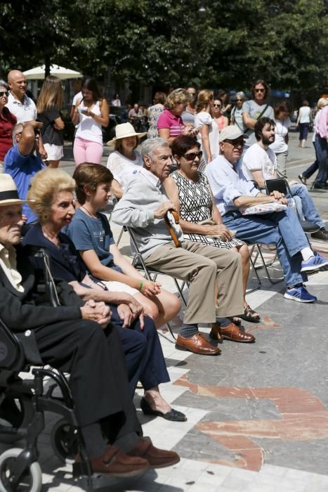 Maratón de piano en el Paseo de Begoña de Gijón