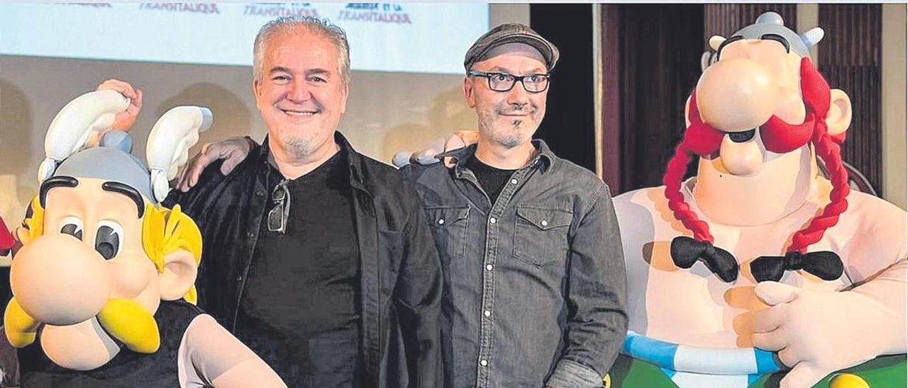 Didier Conrad y Jean-Yves Ferri, la nueva generación de Astérix.