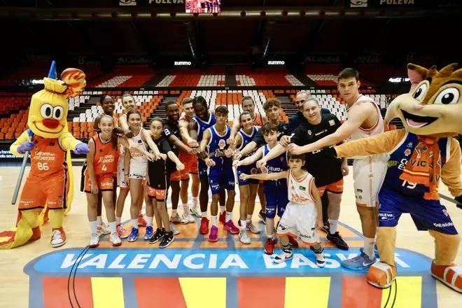 Así es la gran familia taronja: más de 600 jugadores del Valencia Basket