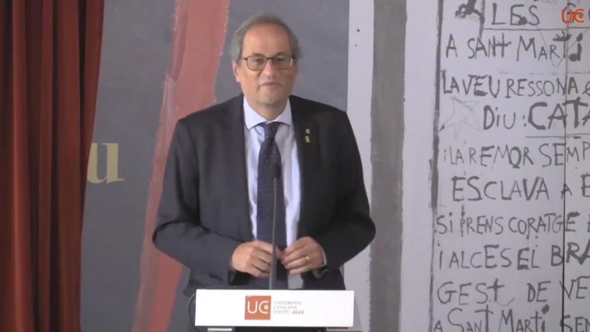 Quim Torra, en una imagen de archivo.