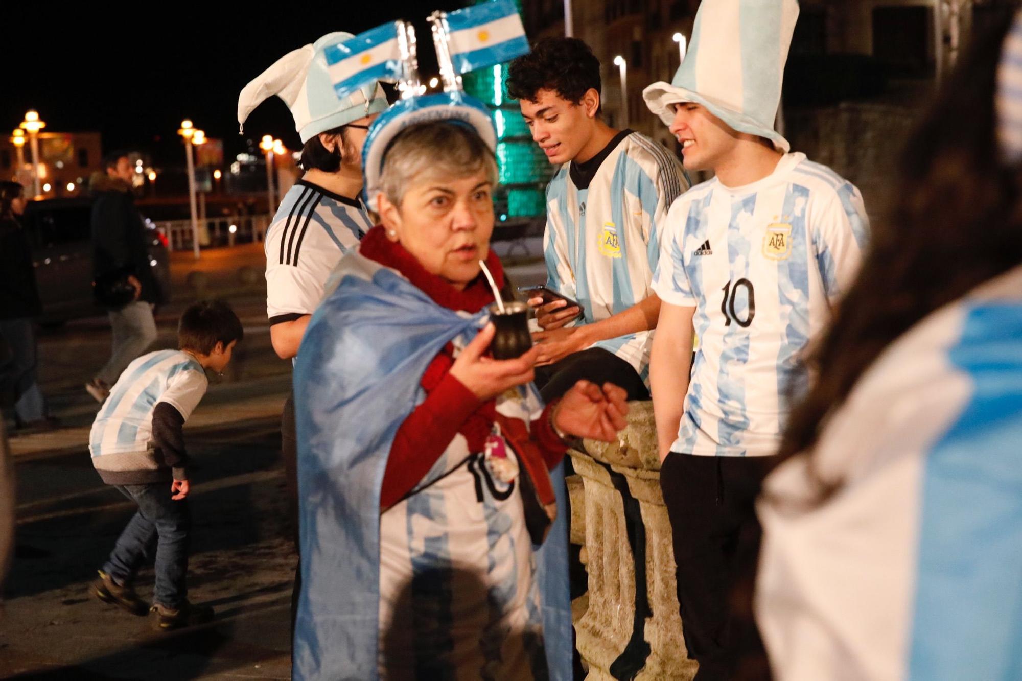 En imágenes: Gijón celebra el Mundial de Argentina como propio