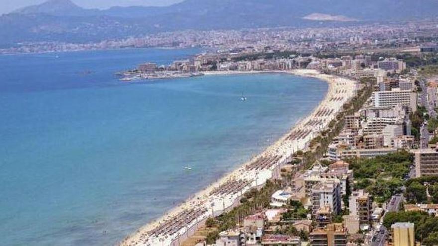 Blick auf die Playa de Palma.