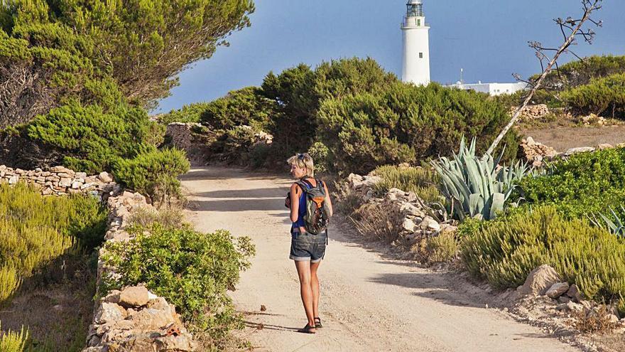 La isla tiene más de 100 km para caminar o ir en bicicleta. | CONSELL DE FORMENTERA