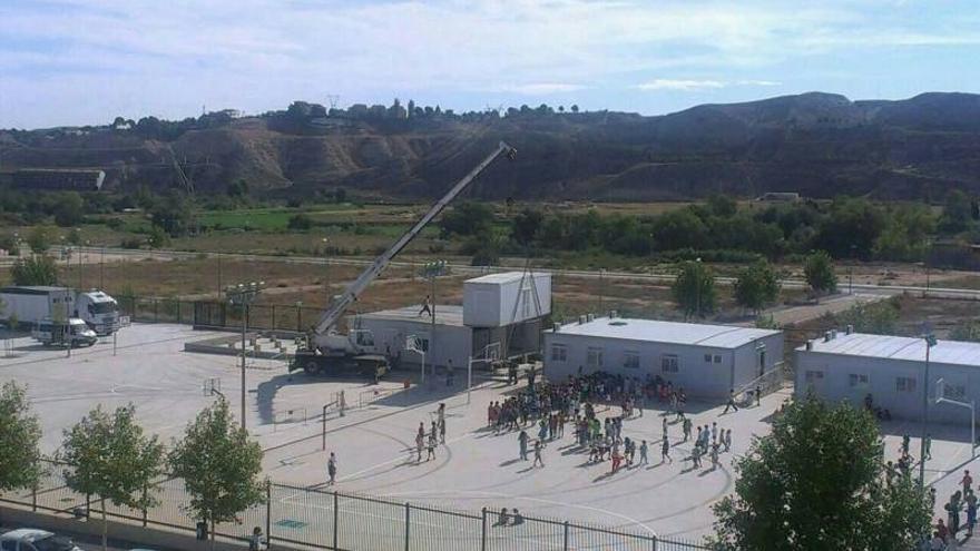 Críticas a la instalación de un barracón en Cuarte