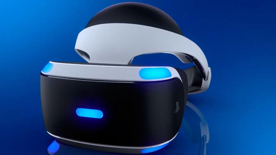 PS VR, el dispositivo de realidad virtual de Sony.