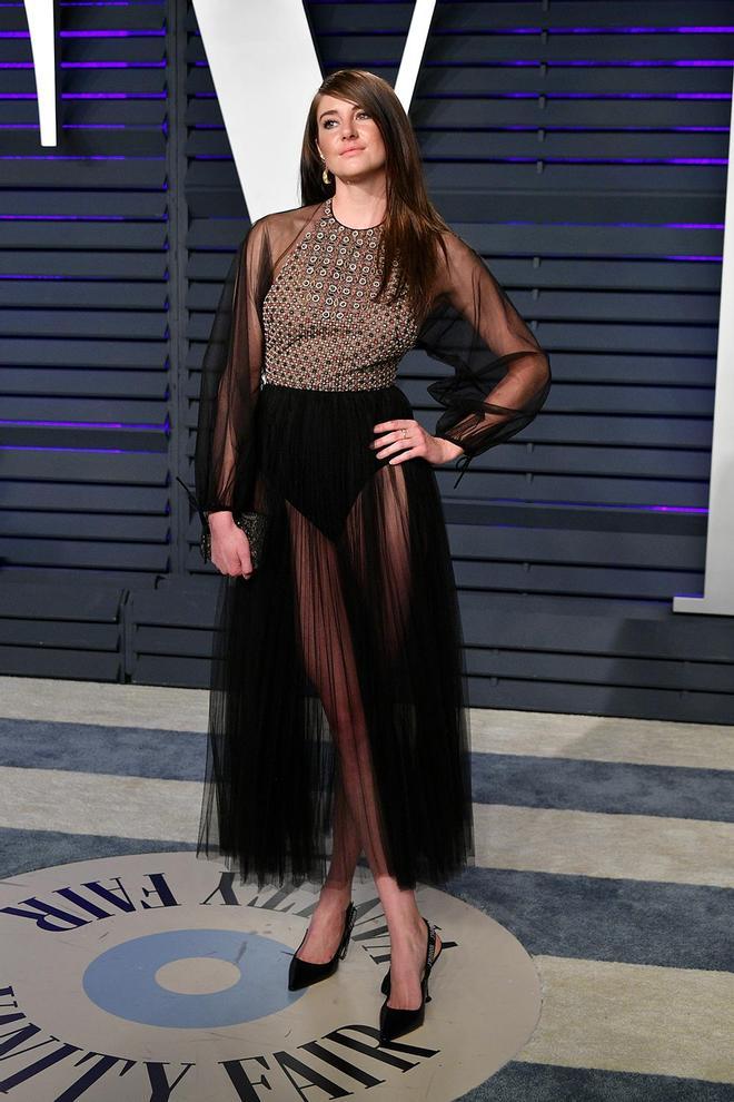 Shailene Woodley, en la fiesta Vanity Fair post Oscars 2019
