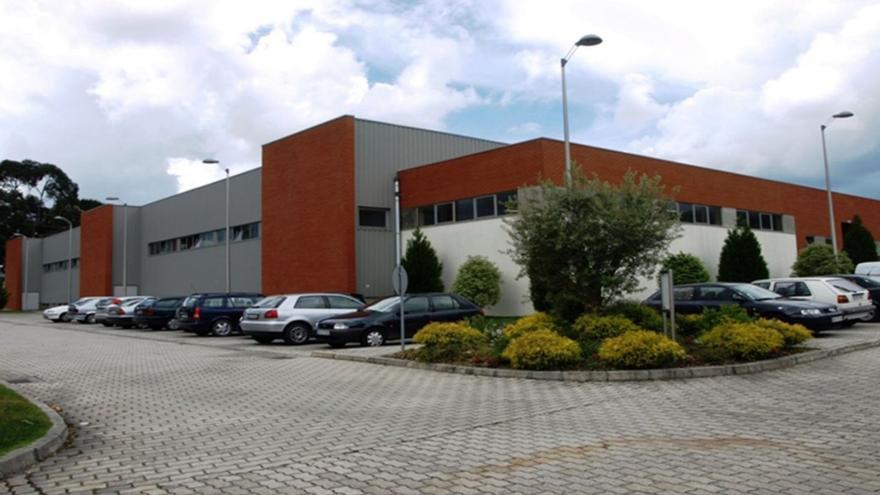 Exterior de la planta de Coindu, que cerró dejando a 350 personas sin trabajo.