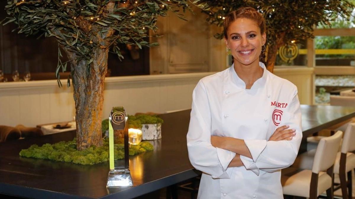 MARTA VERONA GANADORA MASTERCHEF 6