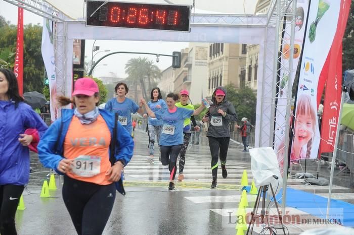 Llegada IV Carrera de la Mujer en Murcia (I)