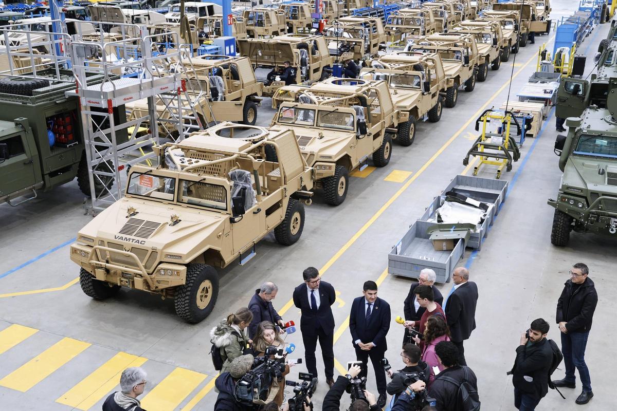 Urovesa se prepara para un auge del 50% en la demanda de sus vehículos tácticos ante el aumento del gasto en Defensa