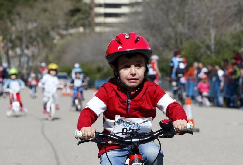 Fotogalería de la charla de Alberto Contador a niños en Zaragoza