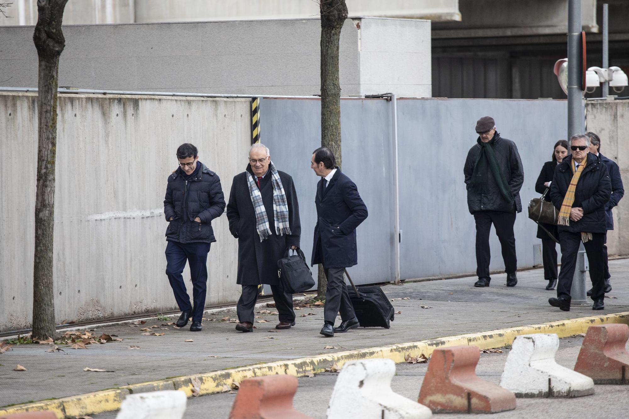 Primer día de juicio del "caso Musel" en la Audiencia Nacional