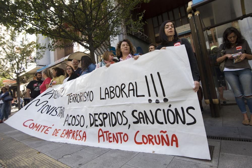 Trabajadores de Atento reclaman condiciones laborales "dignas"