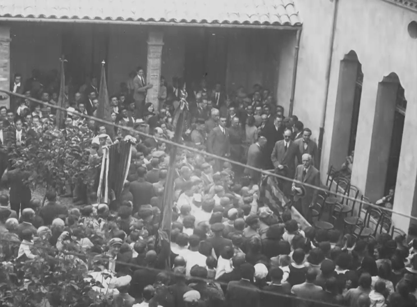 Imatges de la visita de Francesc Macià a Súria, el 19 de juny de 1932