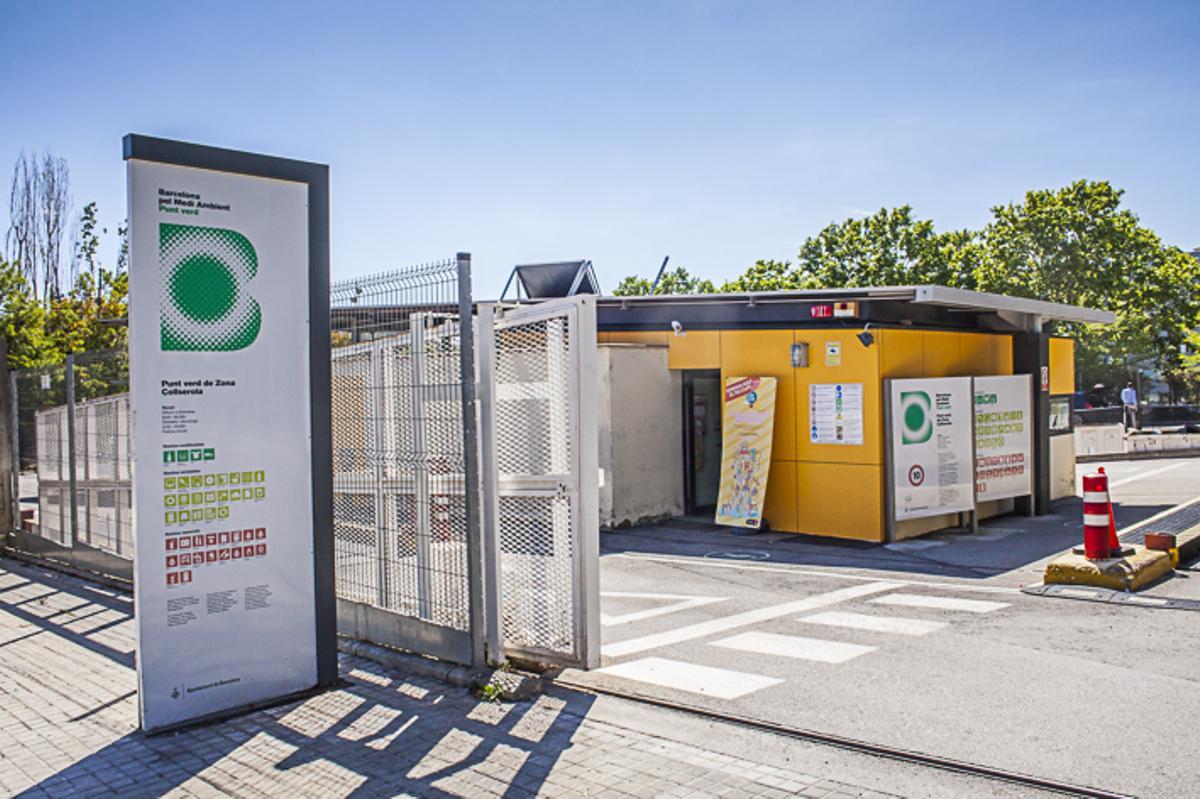 Punt verd de Collserola, gestionado por el AMB