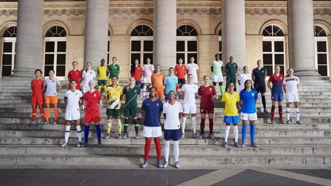 Presentación de Nike de las 14 colecciones de selecciones nacionales para el Mundial Femenino de Francia