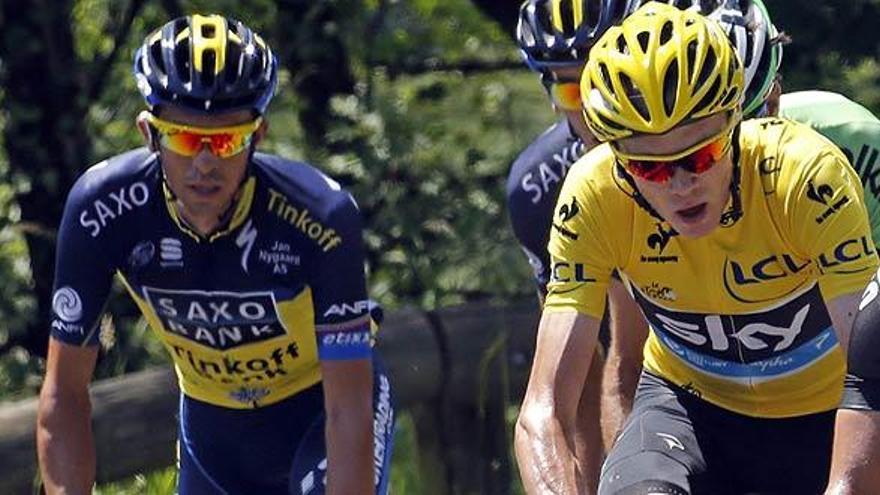 Alberto Contador: &quot;No era un día para probar&quot;
