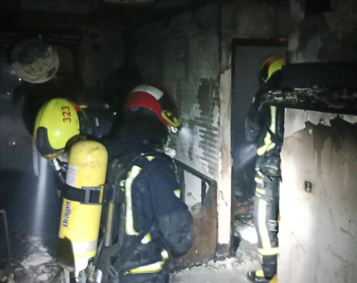 El Consorcio Provincial de Bomberos ha intervenido en un incendio en una vivienda en Orpesa