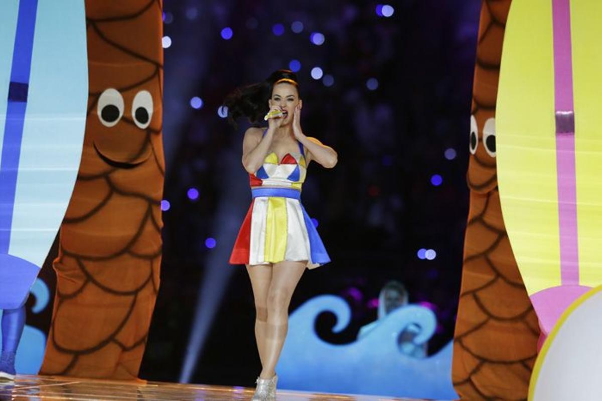 Katy Perry y el vestido más candy de Moschino