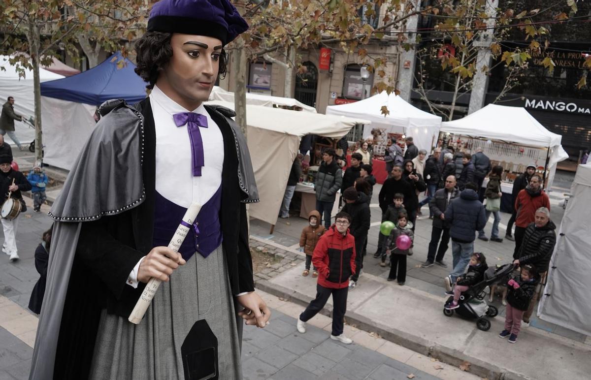 L'Hereu de Manresa s'ha passejat aquest matí per la fira