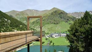 Un nou mirador a la vall de Núria.