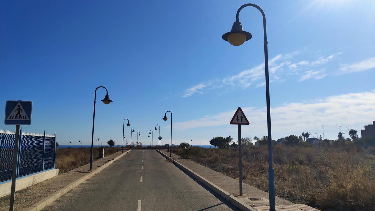 La prolongación de la calle Dentol está dentro de la renovación.