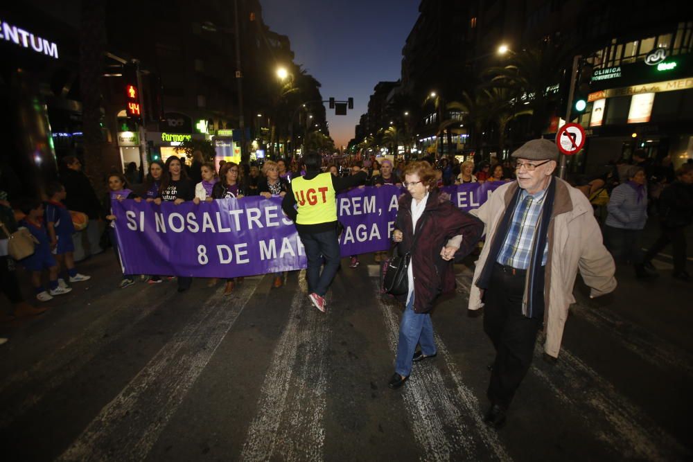 Manifestación del 8M en Alicante