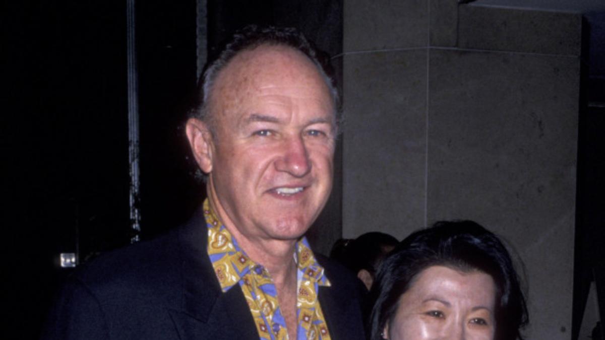 Gene Hackman y su mujer