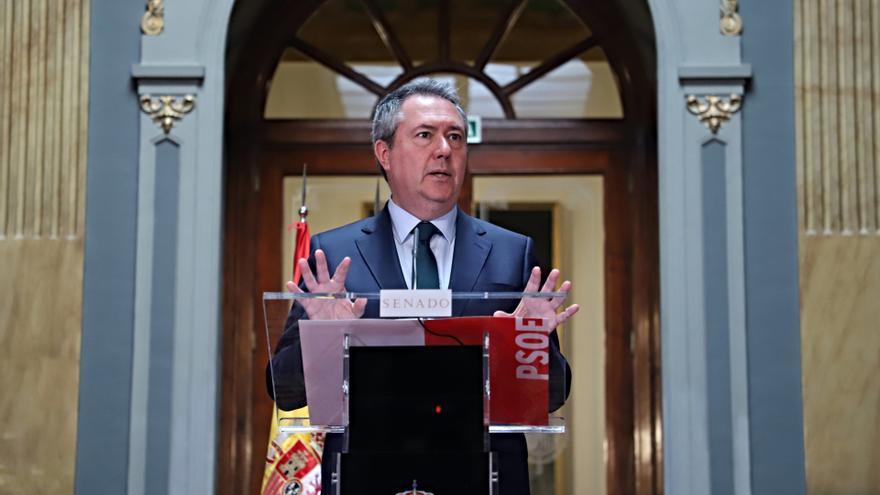 Juan Espadas, senador desde 2021.