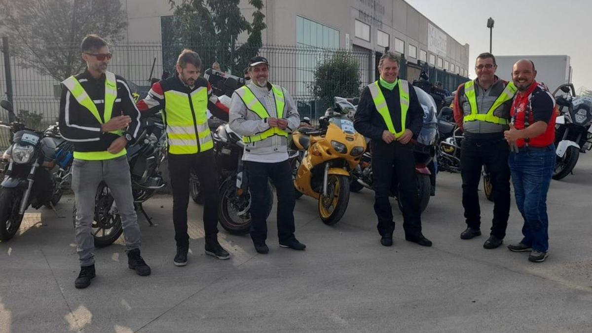 El equipo de motoristas se emplea a fondo | LOZ