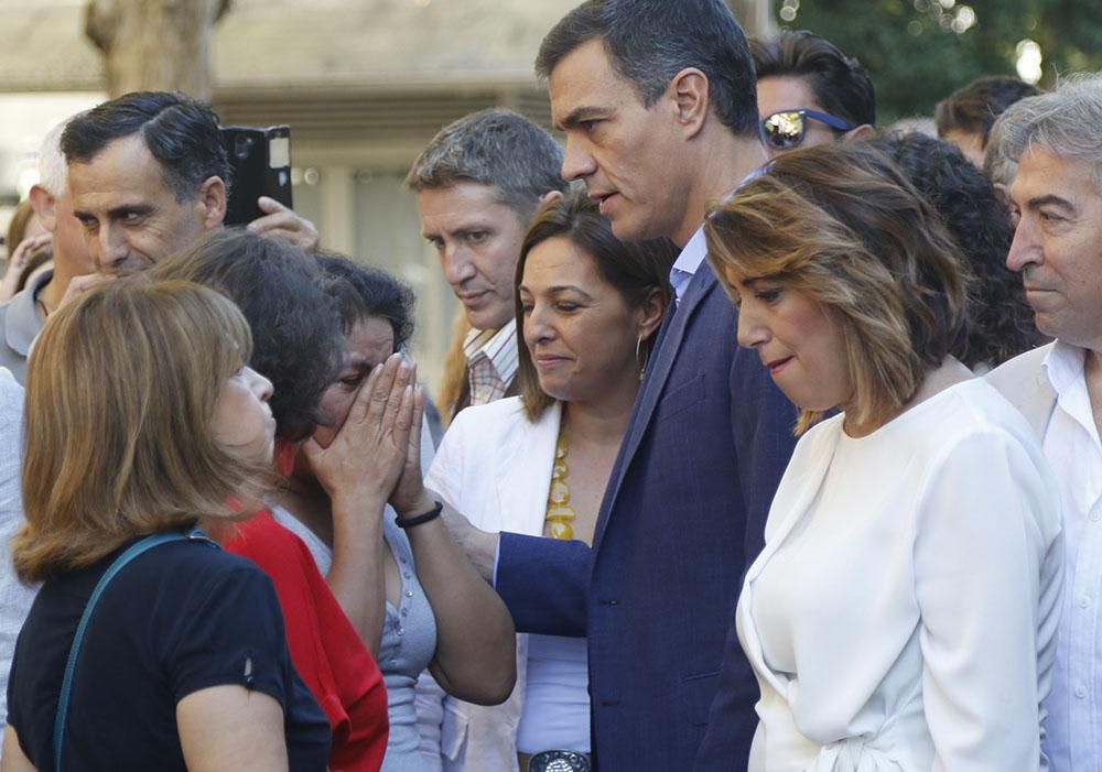 De paseo electoral con Pedro Sánchez