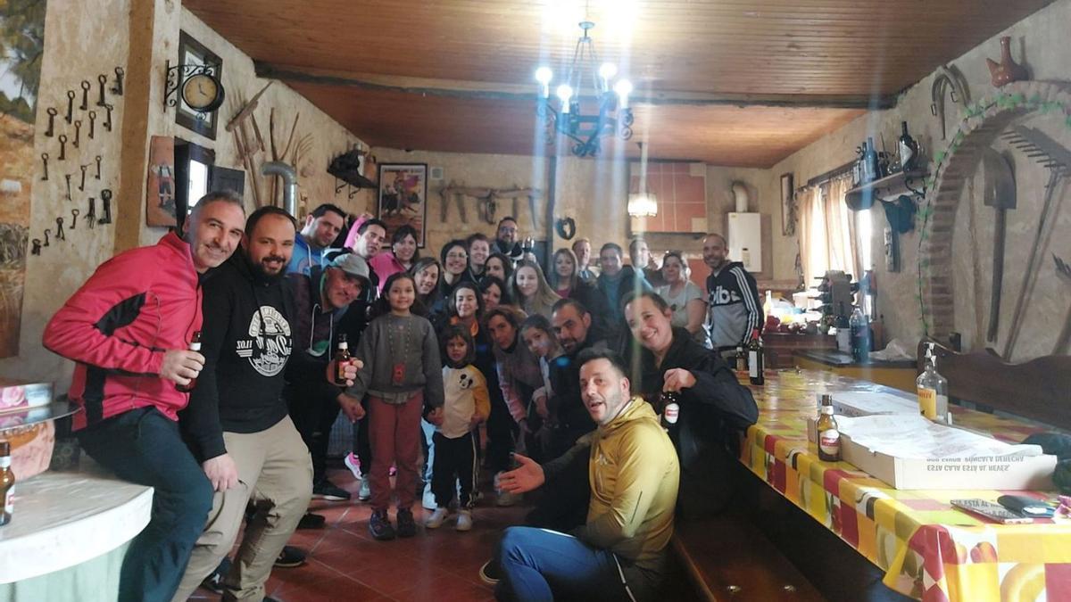 Vecinos de Olmillos de Valverde se unen a la tradición de Tortillero | E. P.