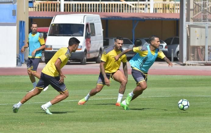 Primer entrenamiento de la UD Las Palmas