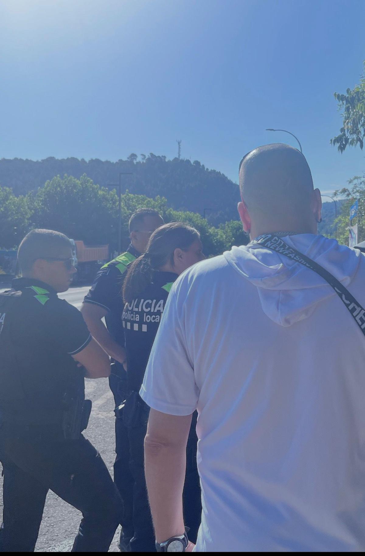 La Policia Local ha hagutr d'intervenir