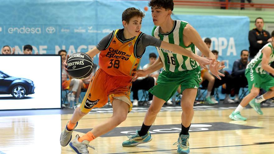 Victoria emocionante del infantil A masculino de Valencia Basket  en el arranque de la Minicopa Endesa