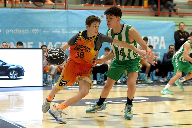 Victoria emocionante del infantil A masculino de Valencia Basket en el arranque de la Minicopa Endesa